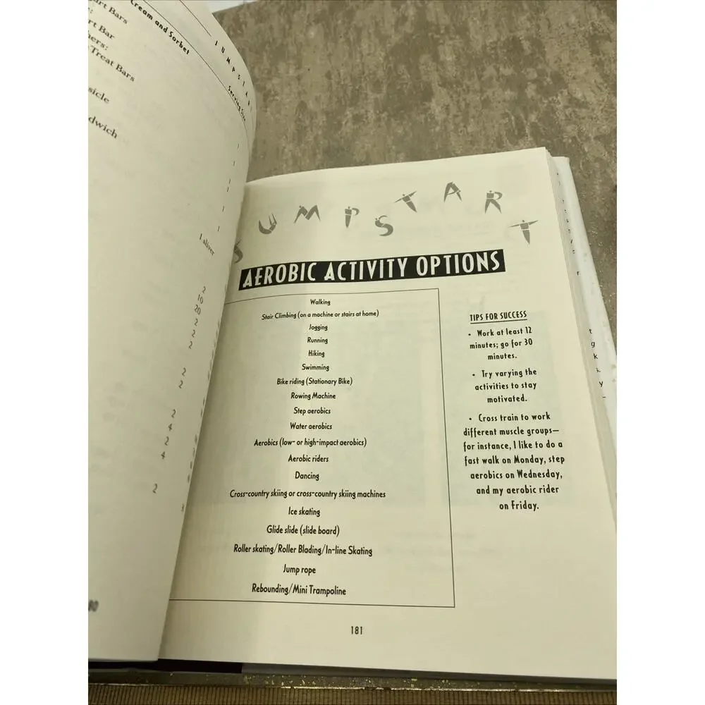 Denise Austin “Jump Start “1996 Exercise Book
